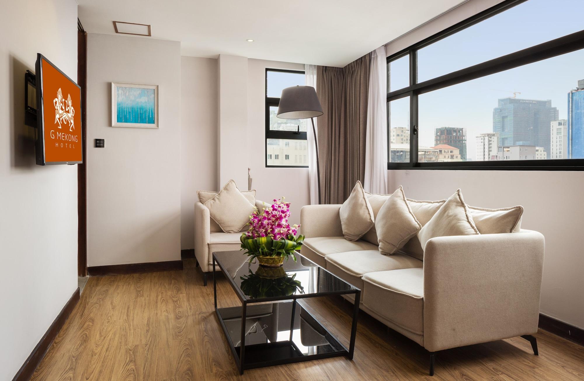 G Mekong Hotel Phom Penh Phnom Penh Exteriör bild