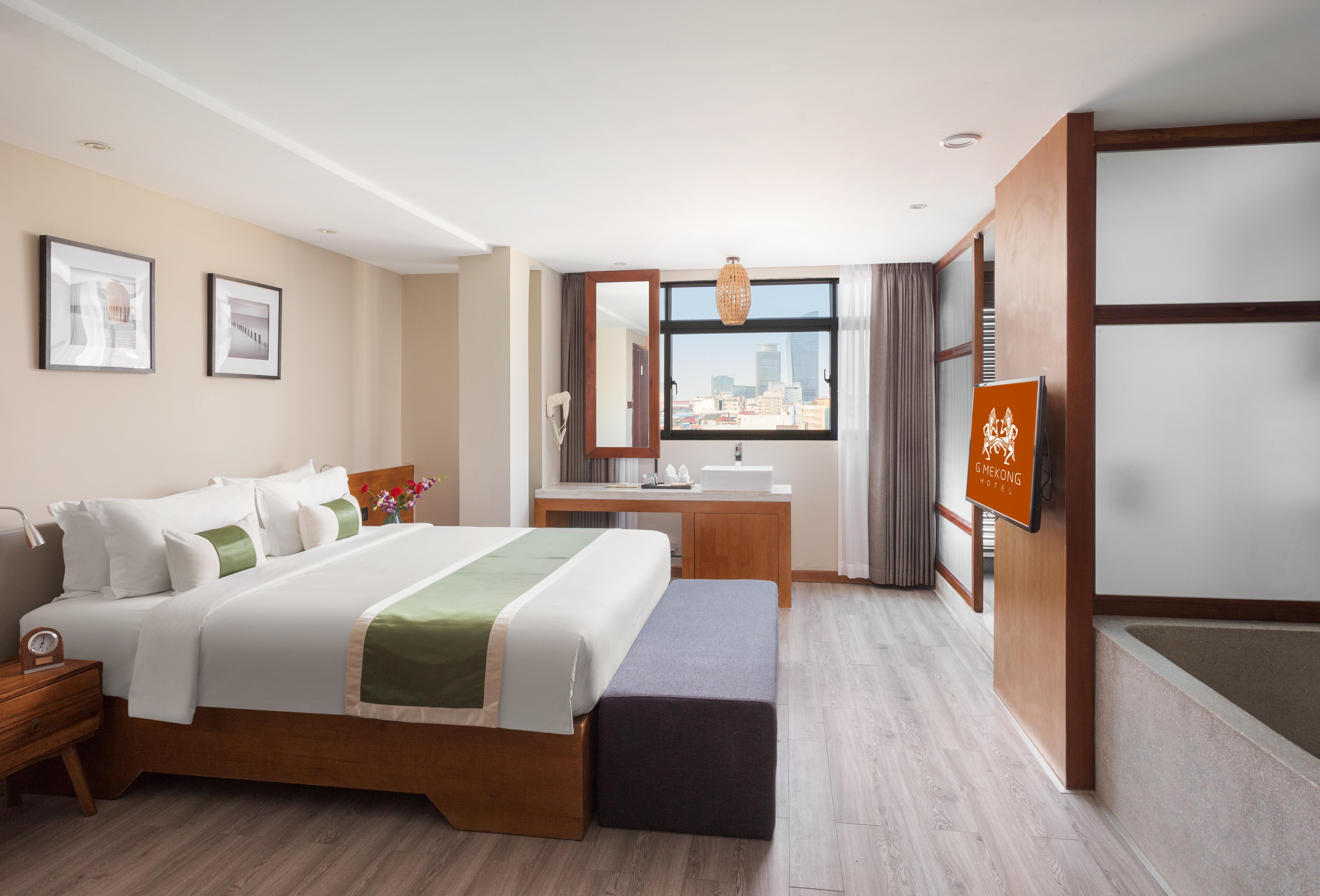 G Mekong Hotel Phom Penh Phnom Penh Exteriör bild