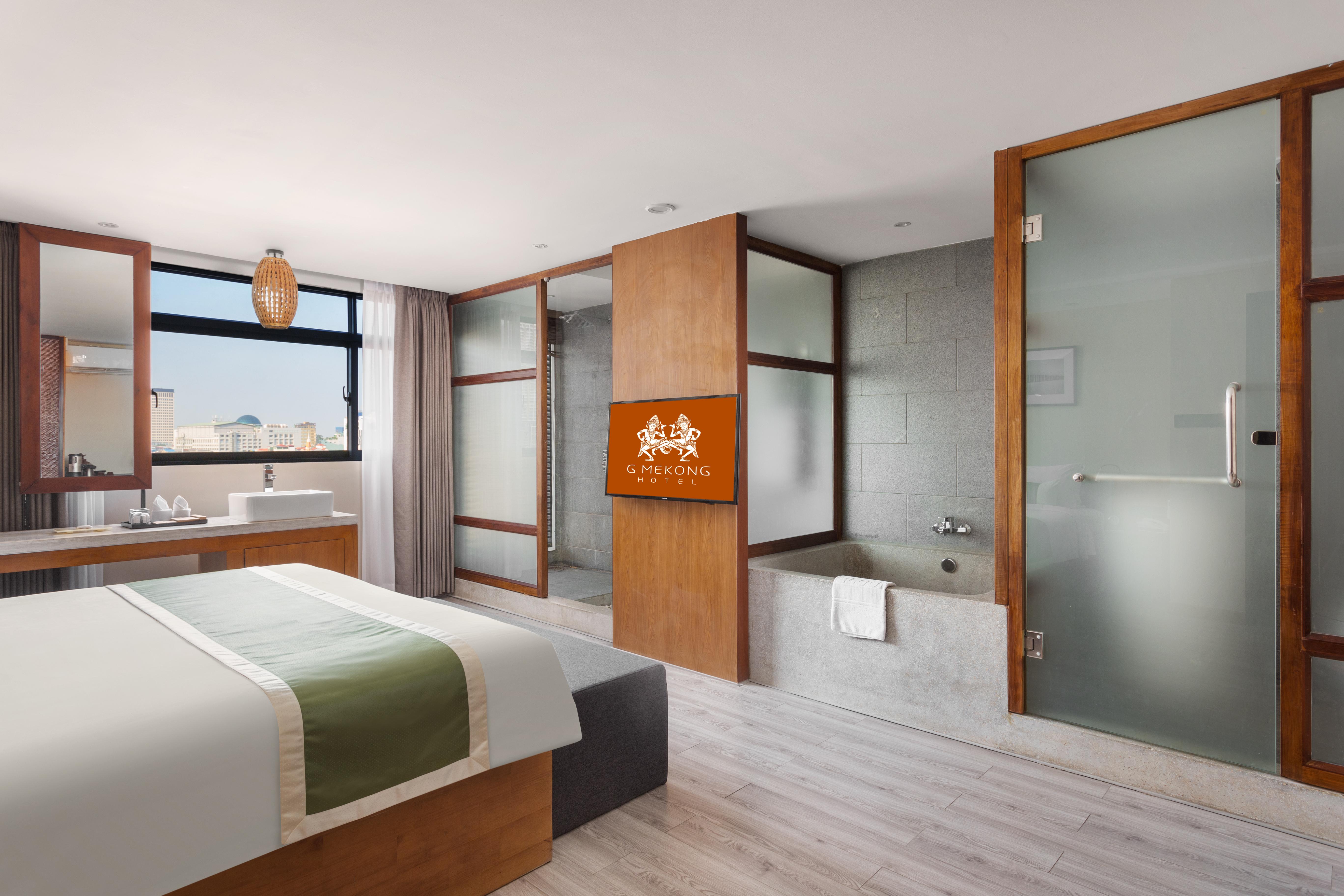 G Mekong Hotel Phom Penh Phnom Penh Exteriör bild