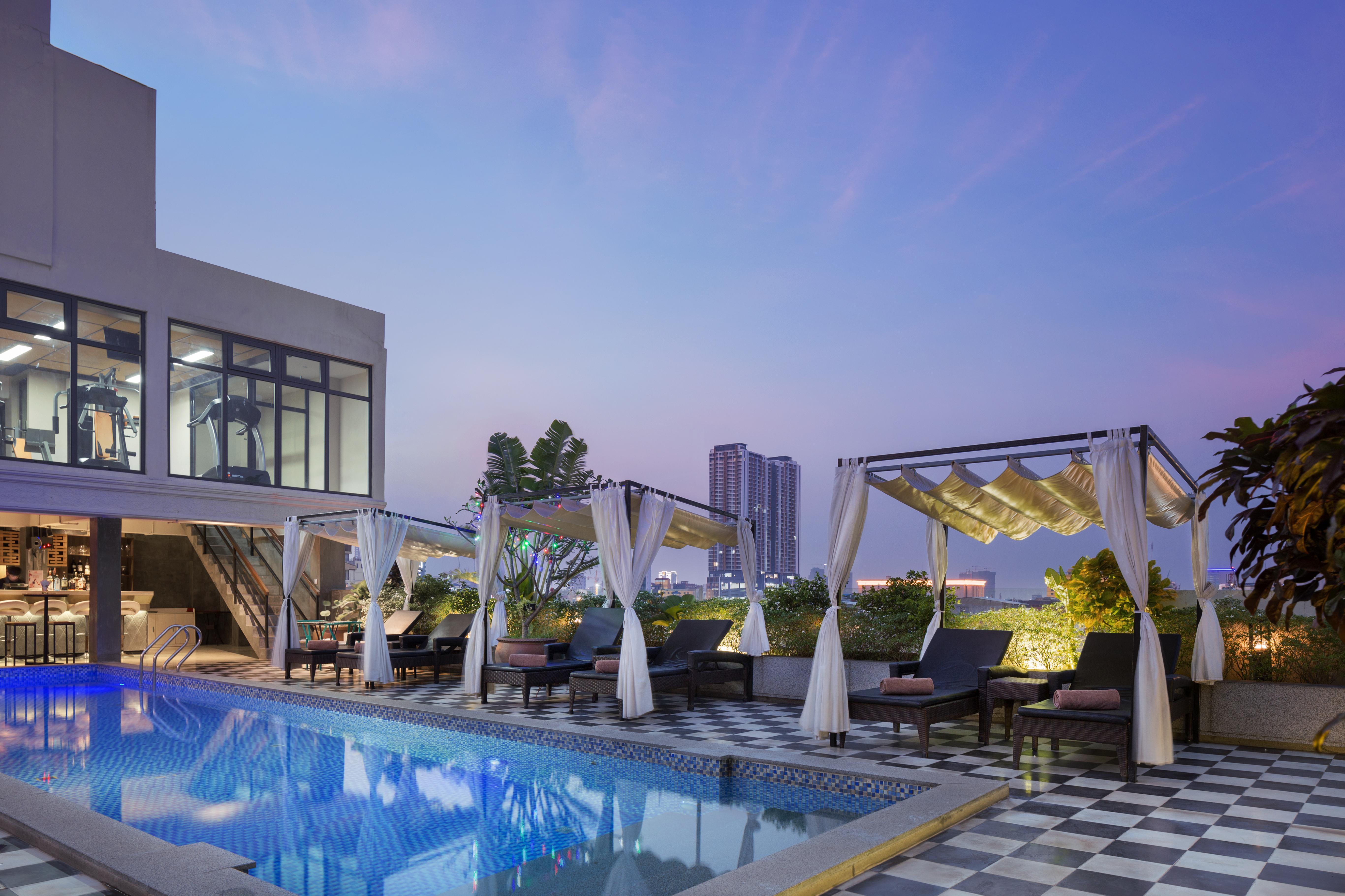 G Mekong Hotel Phom Penh Phnom Penh Exteriör bild